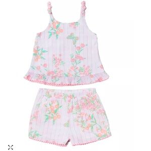 NEW Epic Trends Little Girls All Over Print Tank Top and Short Set